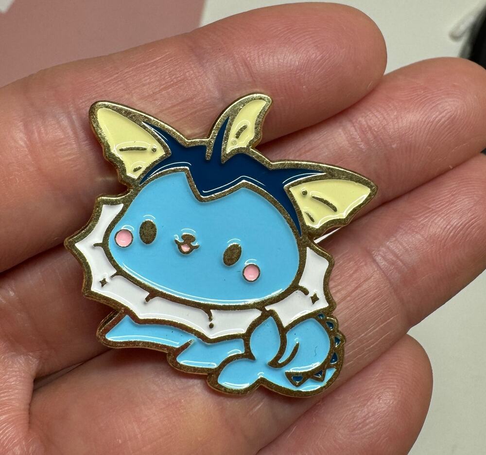 Vaporeon Classic Pokemon Pikachu Enamel Pins - 13-2